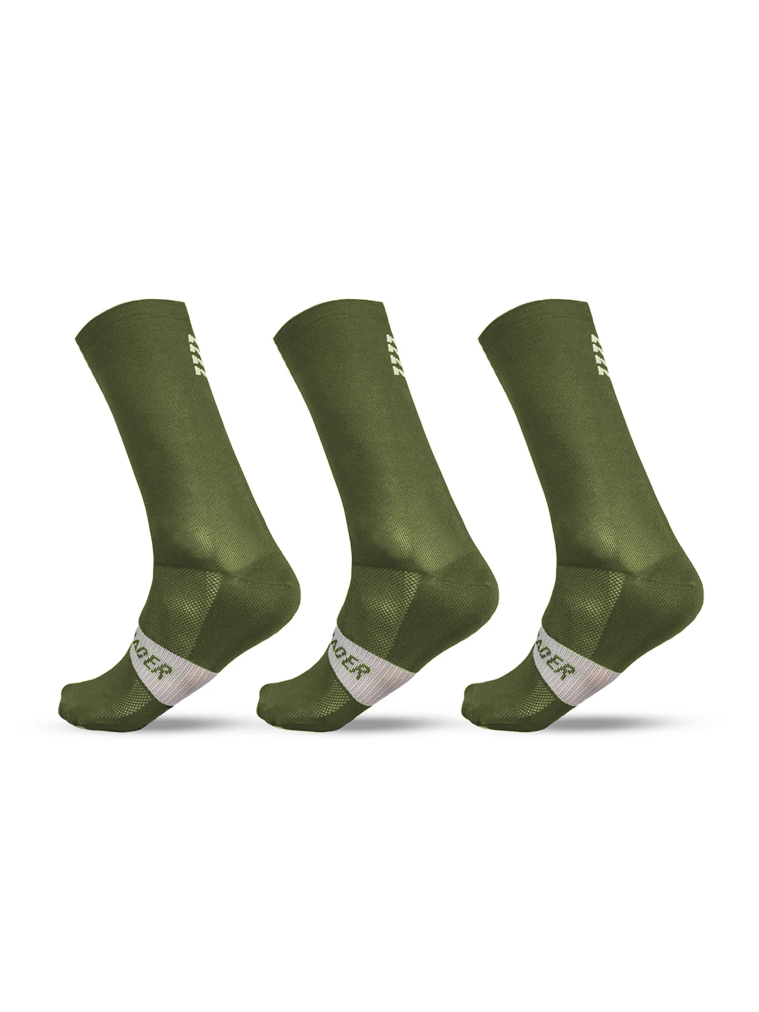 Classic Socks Olive Bundle 3-Pack