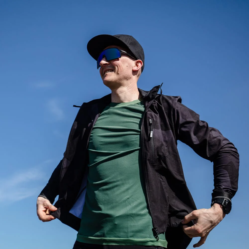 Off-Road Tech Jersey 3/4 Green/Olive - Image 5