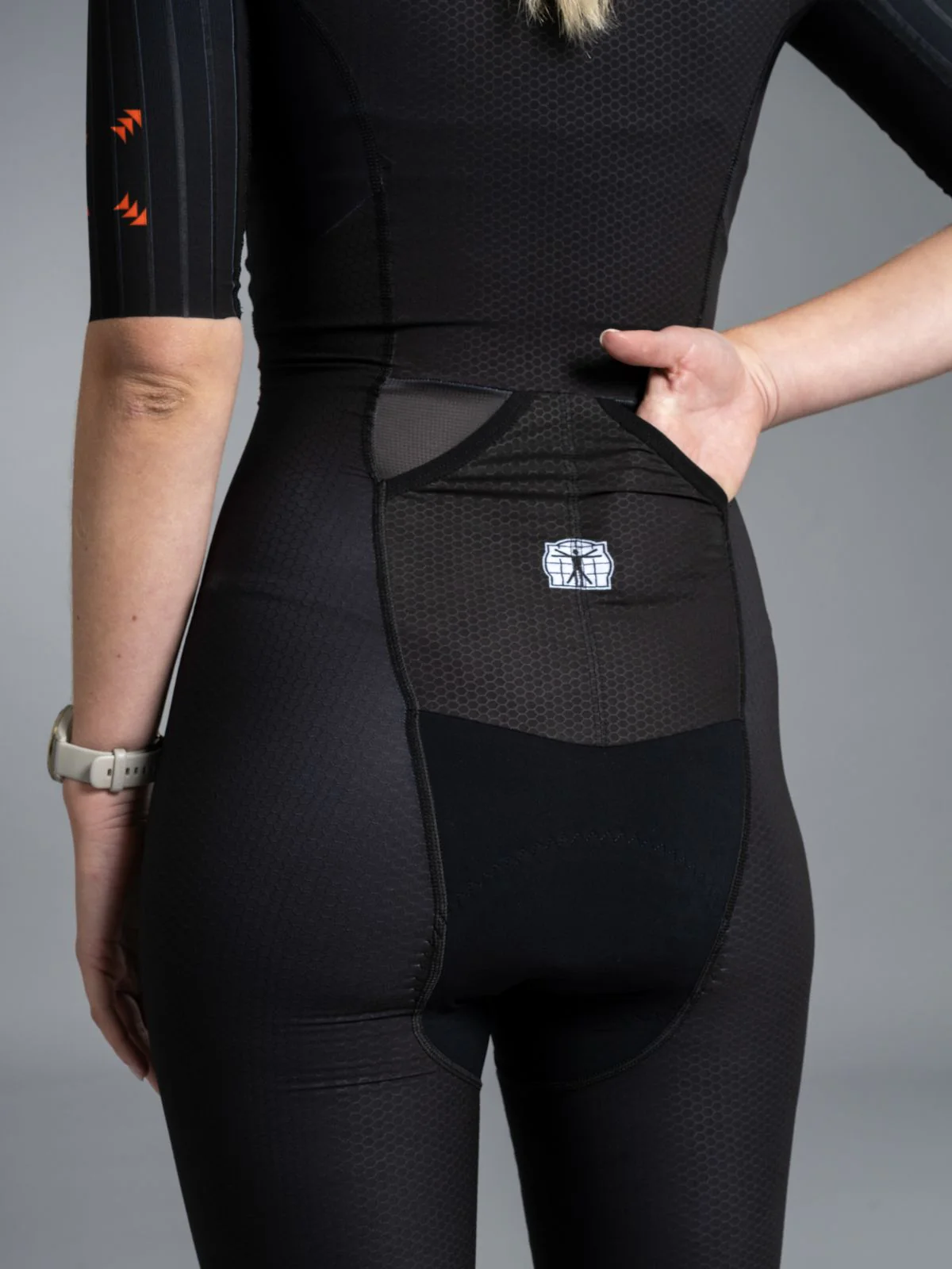 Epic Aero Women's Tri Suit Eclipse Black - Image 9