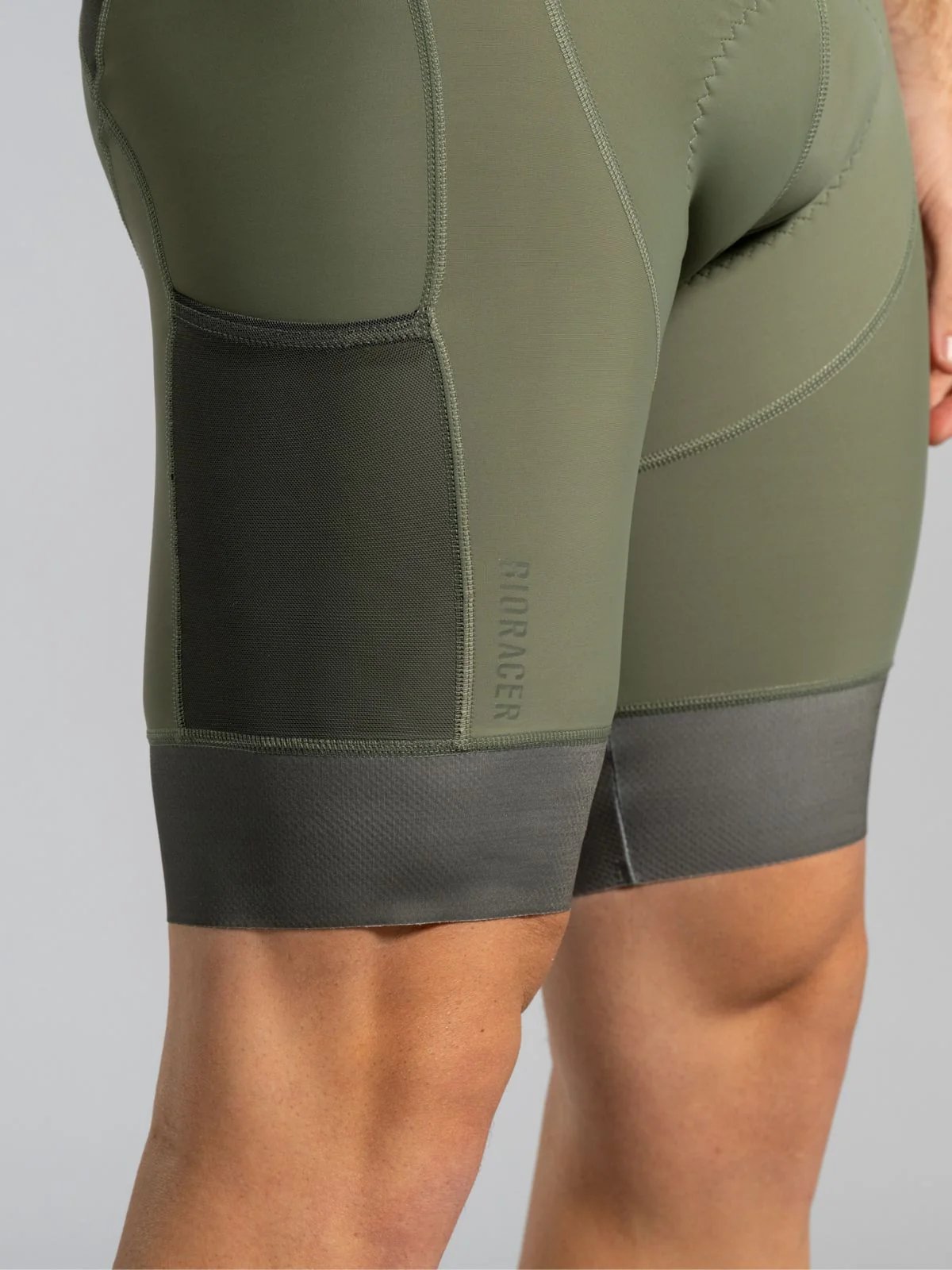 Icon Gravel Bibshorts Thyme Green - Image 6