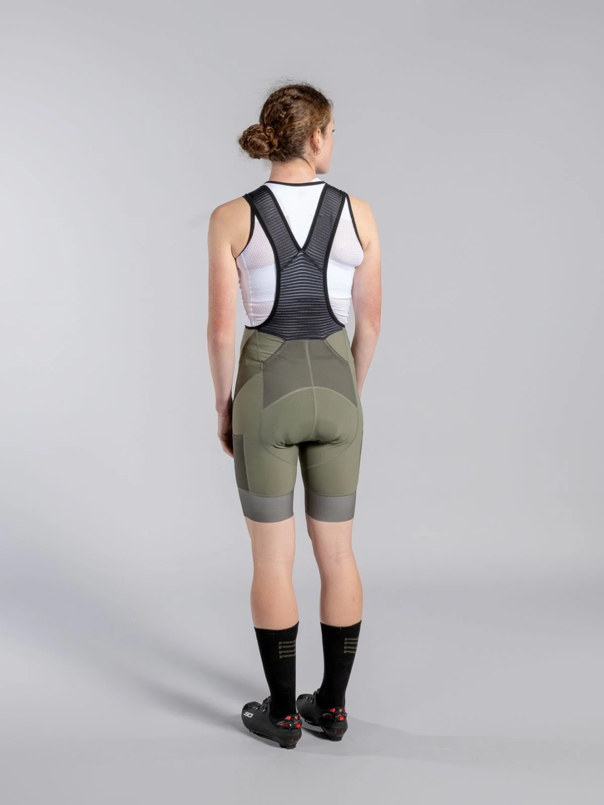 Icon Gravel Women's Bibshorts Thyme Green - Image 3