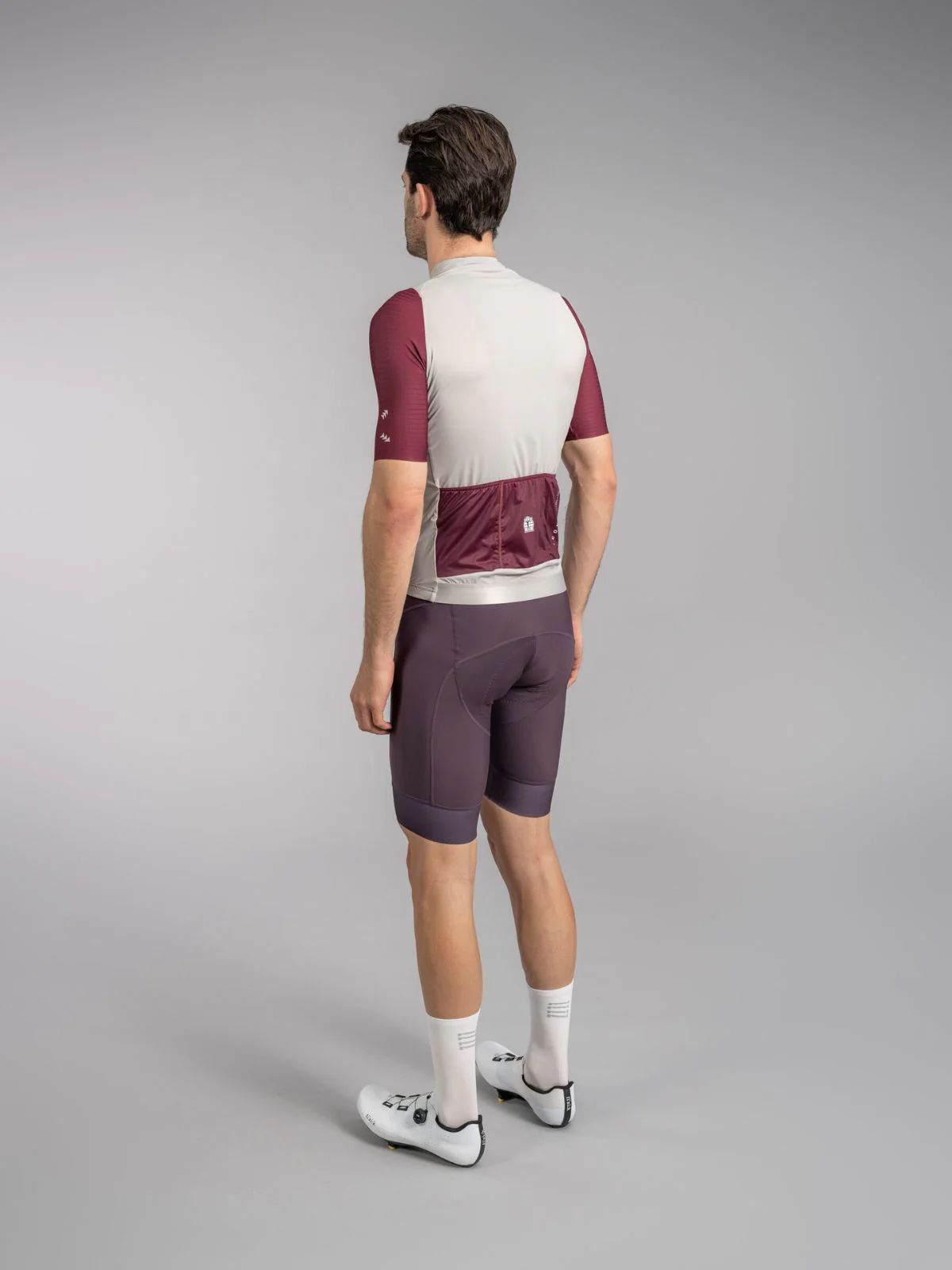 Icon Jersey Warm Grey - Bordeaux - Image 3