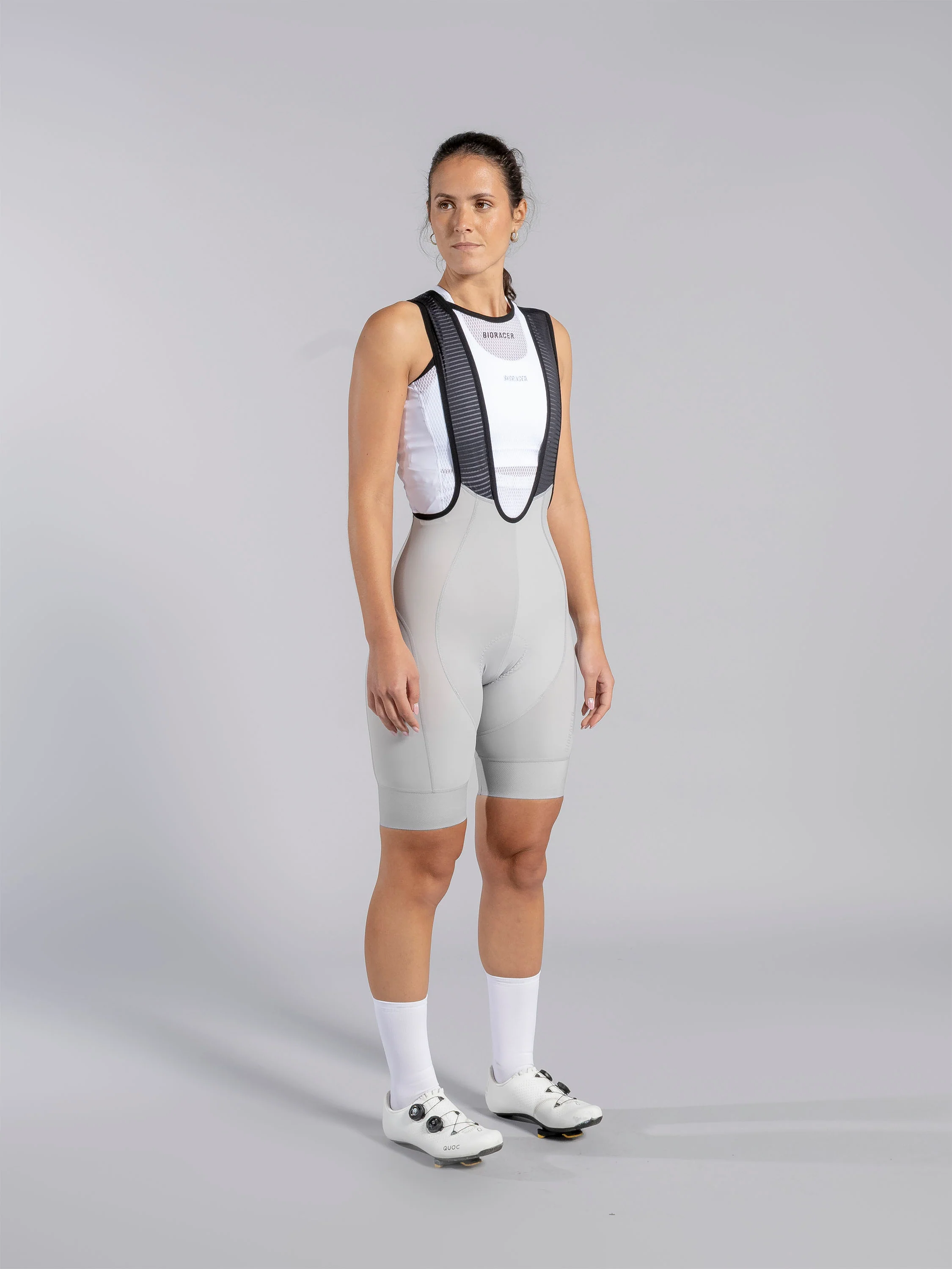 Icon Women's Bibshorts Cool Grey - Image 2