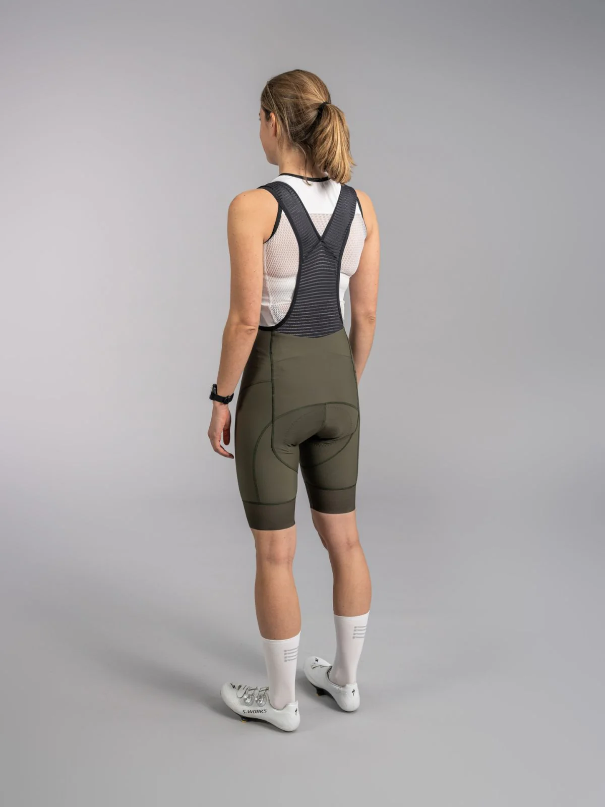Icon Women's Bibshorts Olive - Image 3