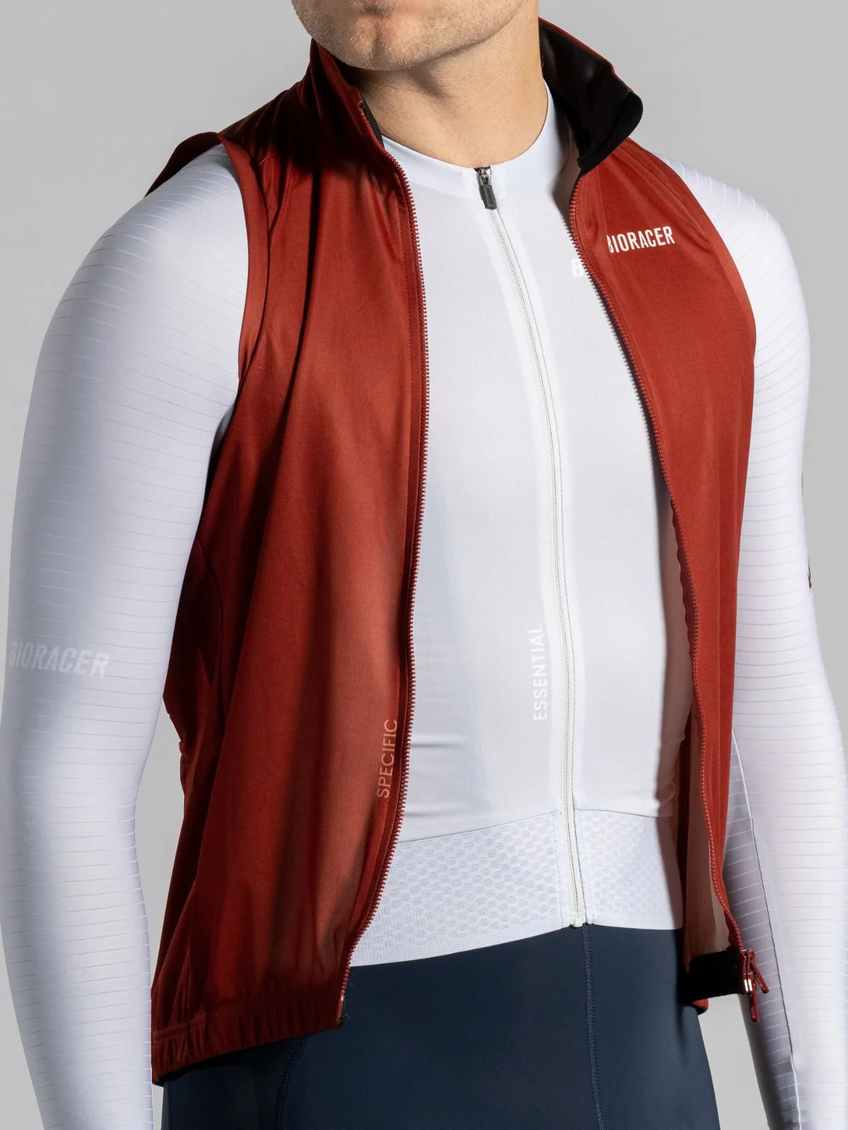 Wind Gilet Terra Cotta - Image 5