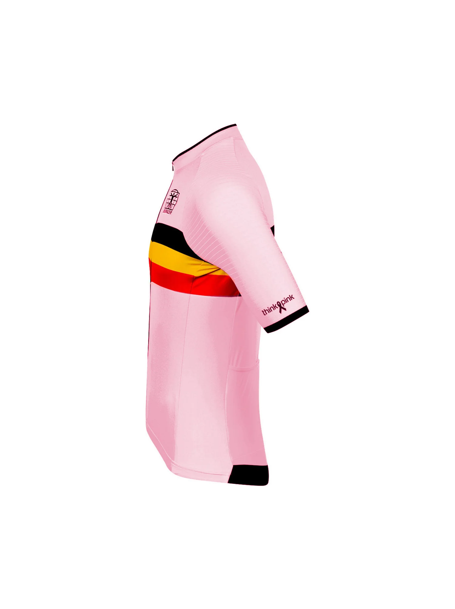 Official Belgian Cycling Icon Kids Jersey - Think Pink Edition - Image 3