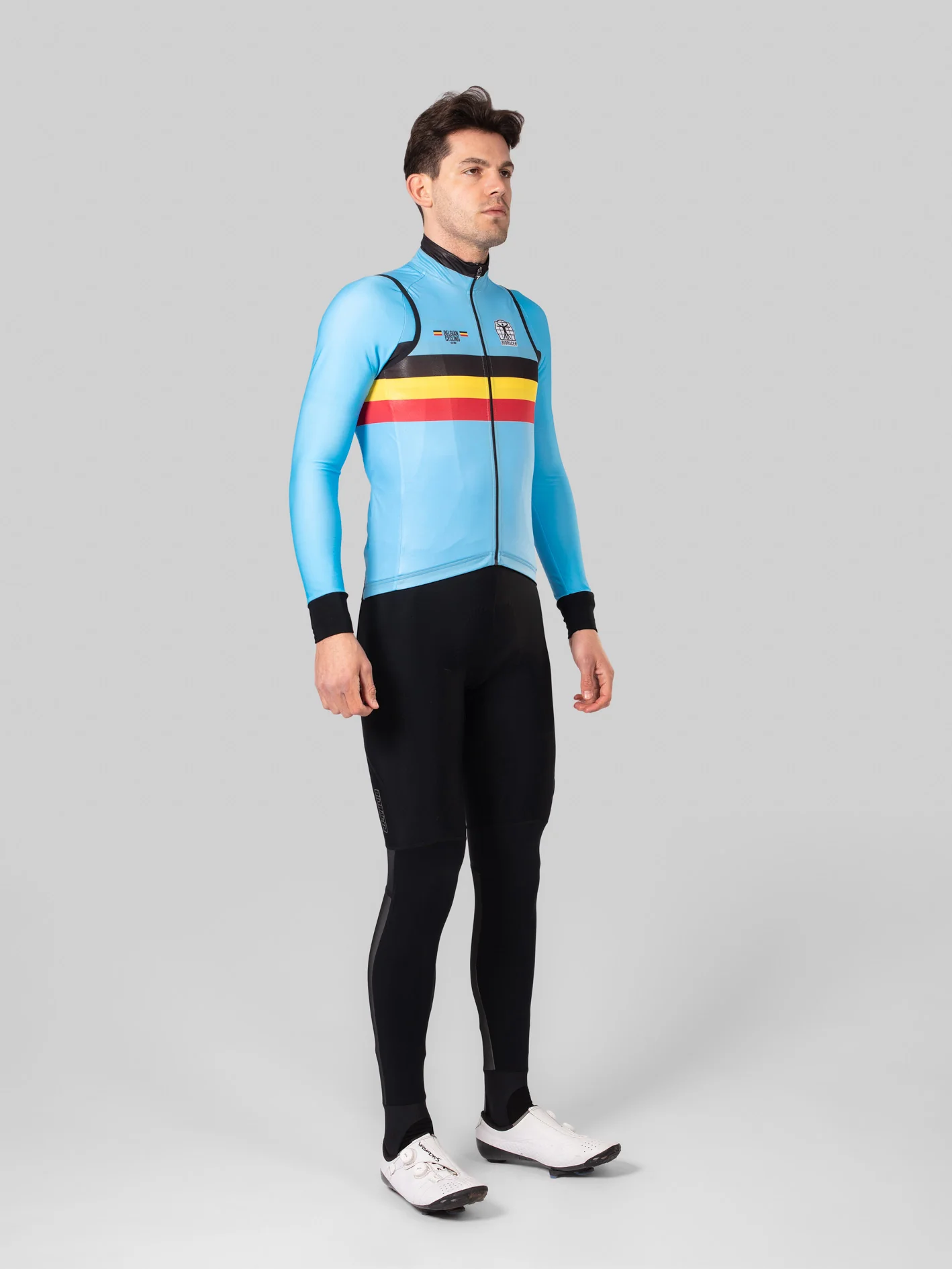 Official Belgian Cycling Icon Wind Gilet - Image 2