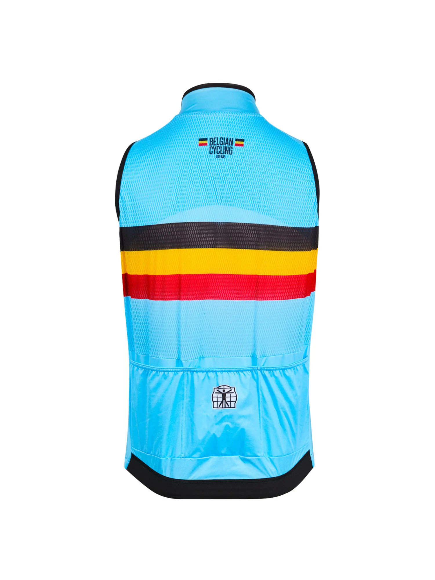 Official Belgian Cycling Icon Wind Gilet - Image 4