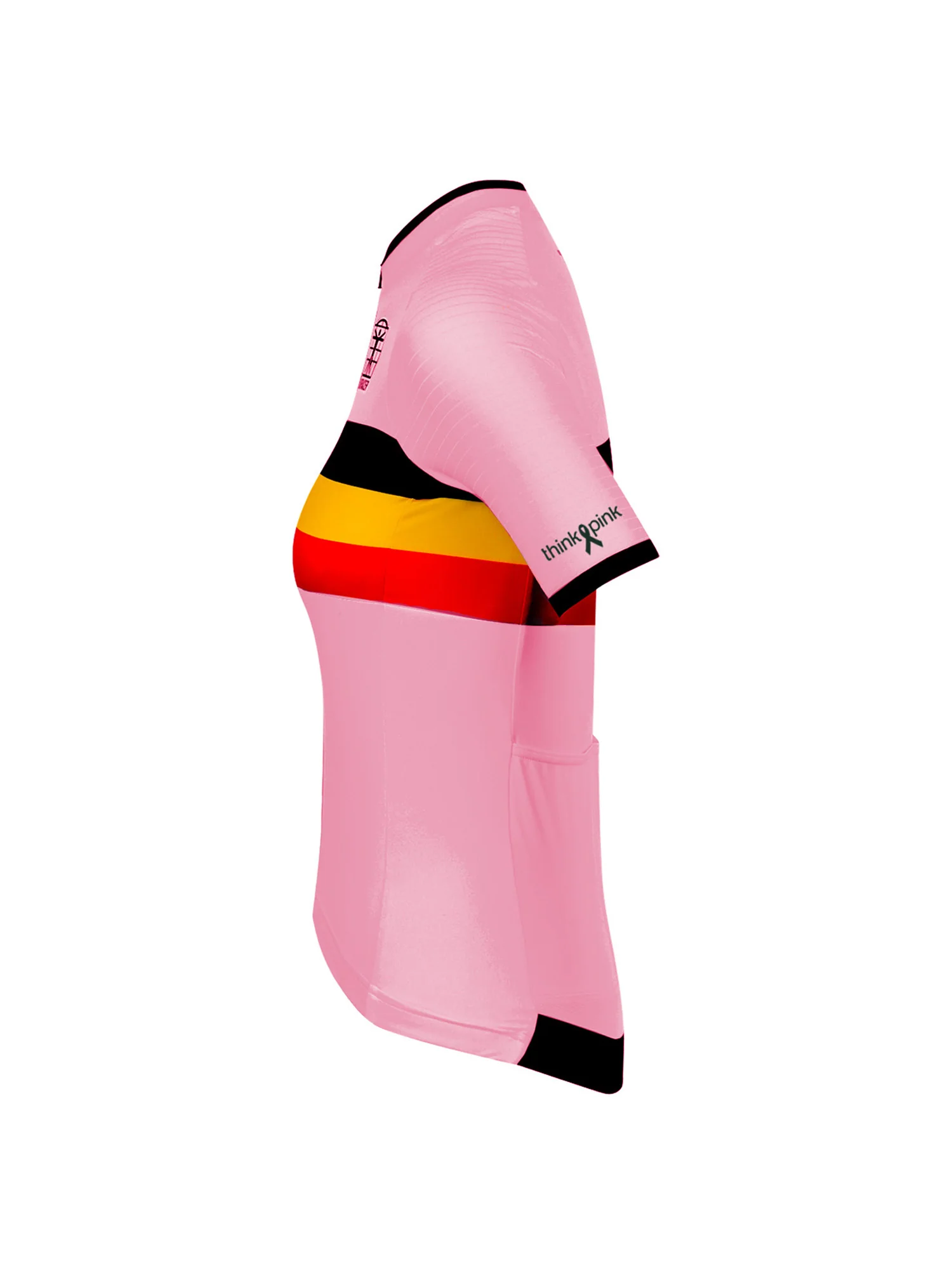 Official Belgian Cycling Icon Women's Jersey - Think Pink Edition - Image 3