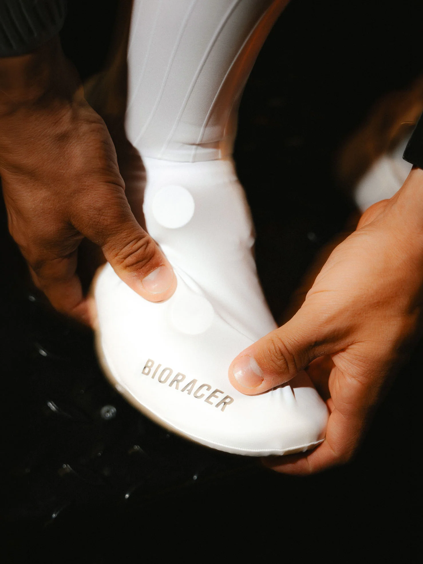 Speedwear Aero Shoe Covers White - Image 3