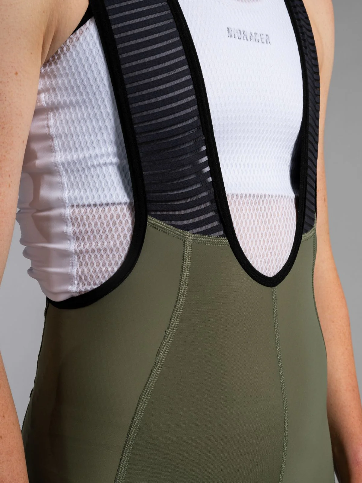 Icon Women's Bibshorts Thyme Green - Image 8