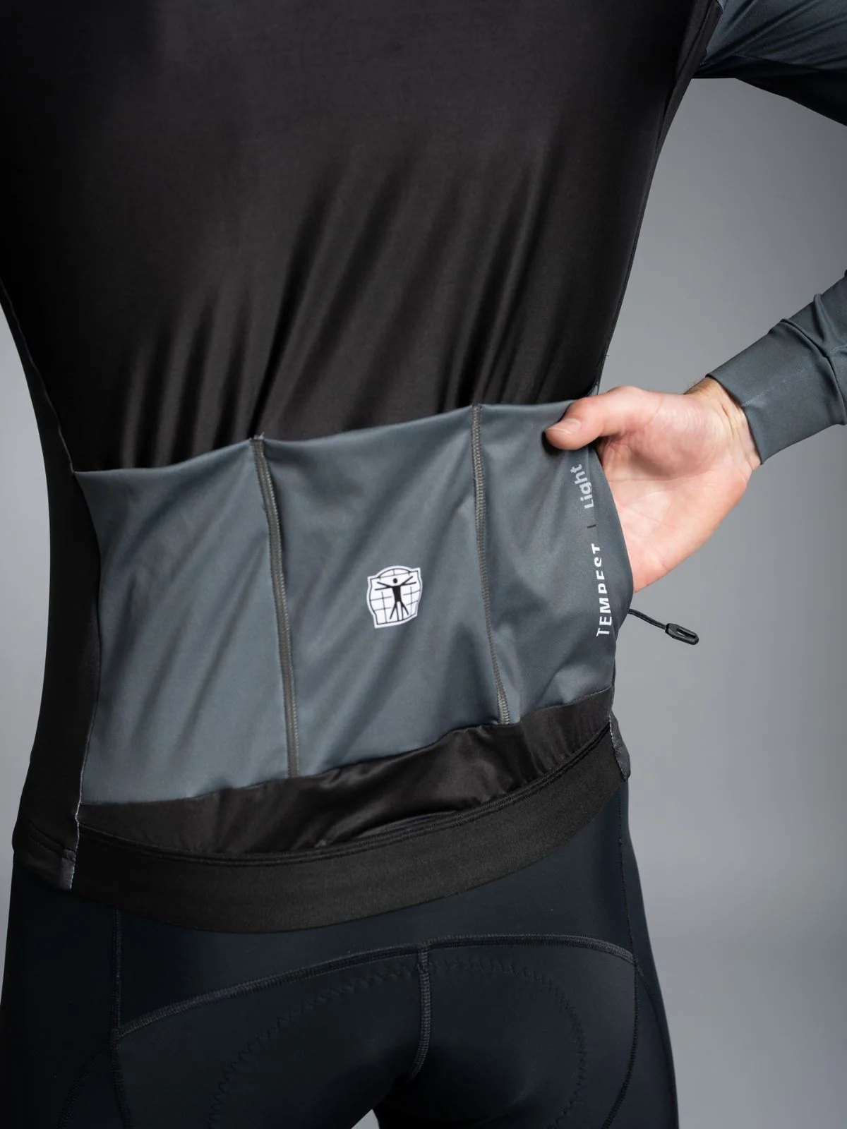 Tempest Light Jacket Black - Anthracite - Image 7