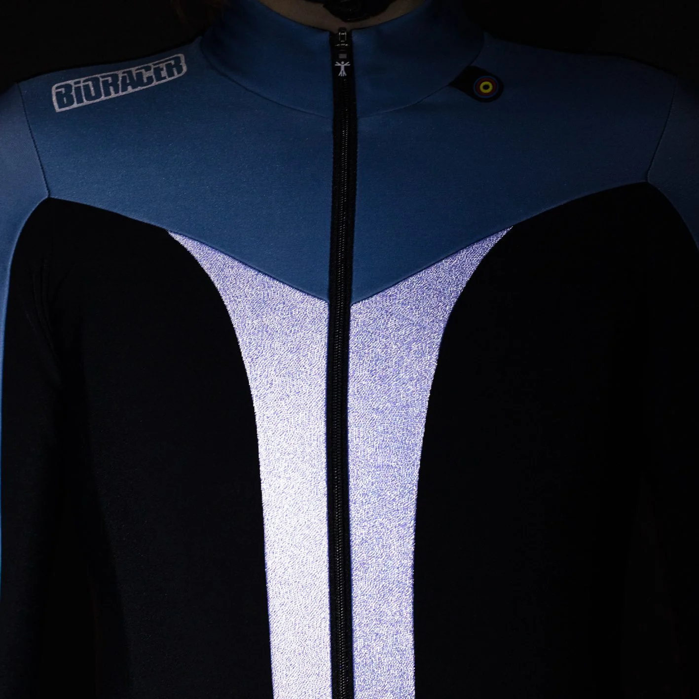 Vesper Tempest Pixel Women's Jacket Pacific Blue - Image 8