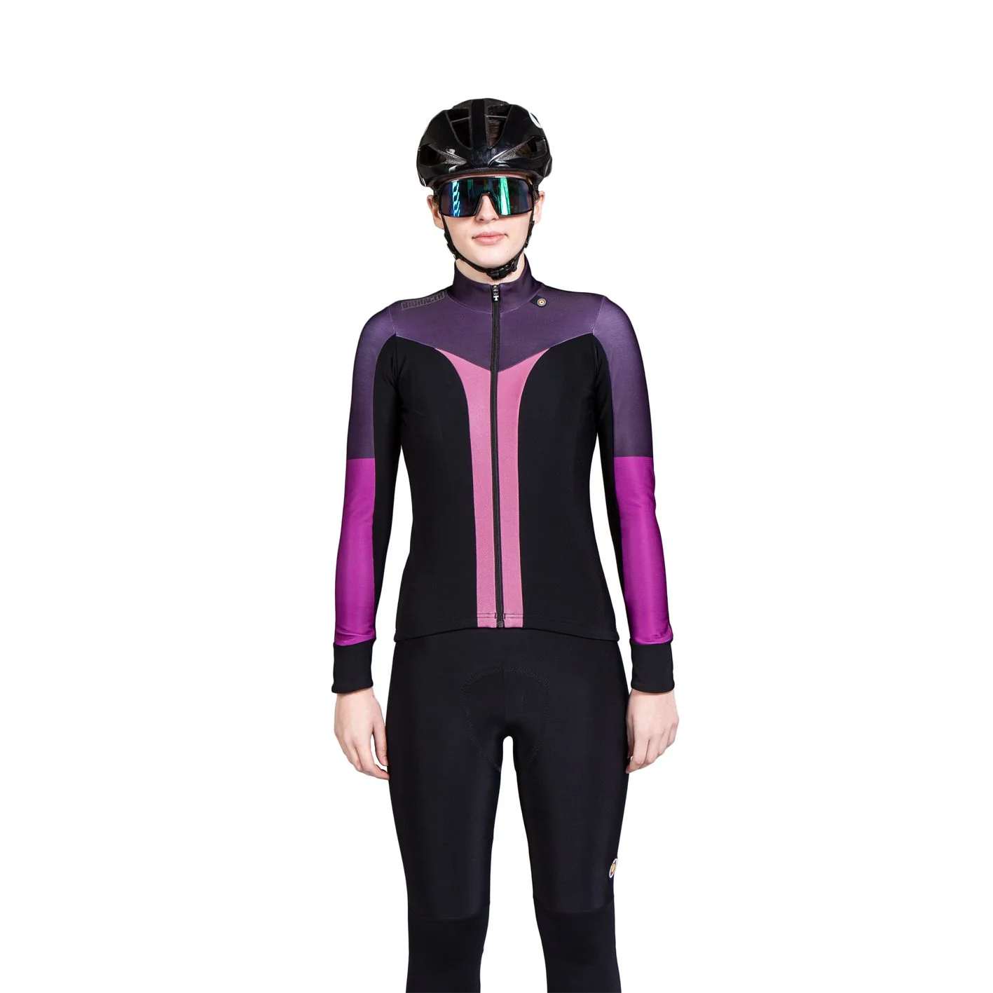 Vesper Tempest Pixel Women's Jacket Jersey Purple Pink - Image 2