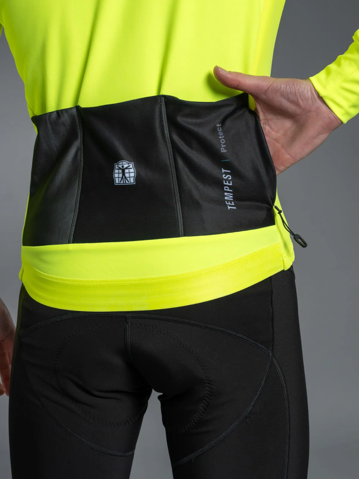 Tempest Protect Pixel Jacket Fluo Yellow - Image 7